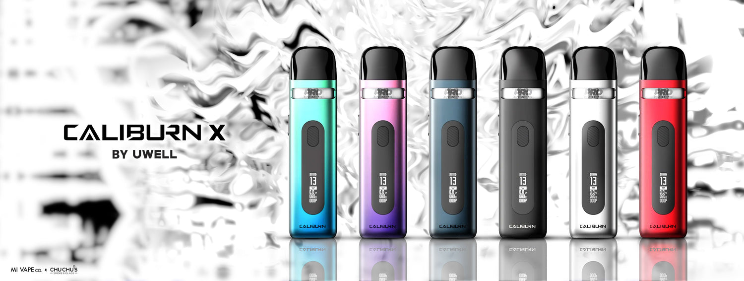 mi vape co caliburn x image banner