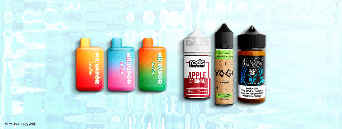 mivapeco mr vapor luxbar reds yogi sad boy e liquid 