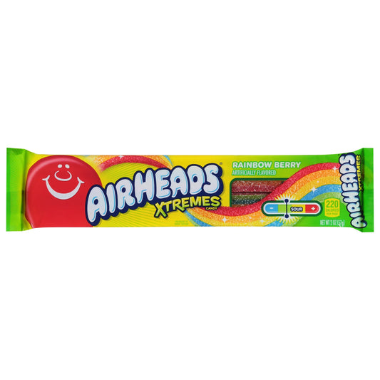 Airheads - Rainbow Berry Xtremes Sour Candies (2oz)