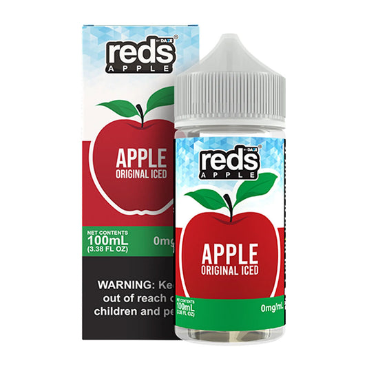 7 Daze Reds E-Liquid - Apple Ice (100ml)