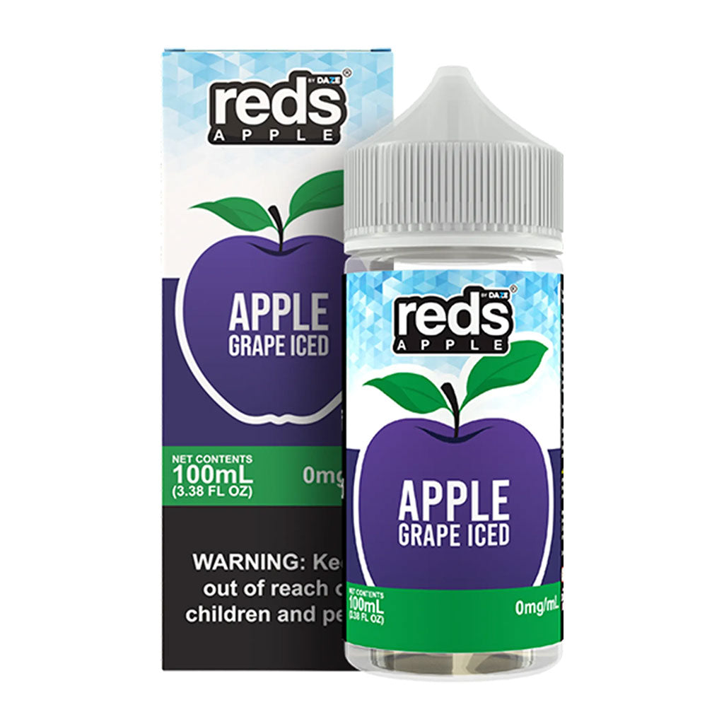 7 Daze Reds E-Liquid - Grape Ice (100ml)