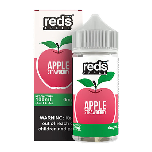 7 Daze Reds E-Liquid - Strawberry (100ml)