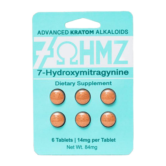 7-Ohmz - Kratom Tablet 14mg (6pc/pk)