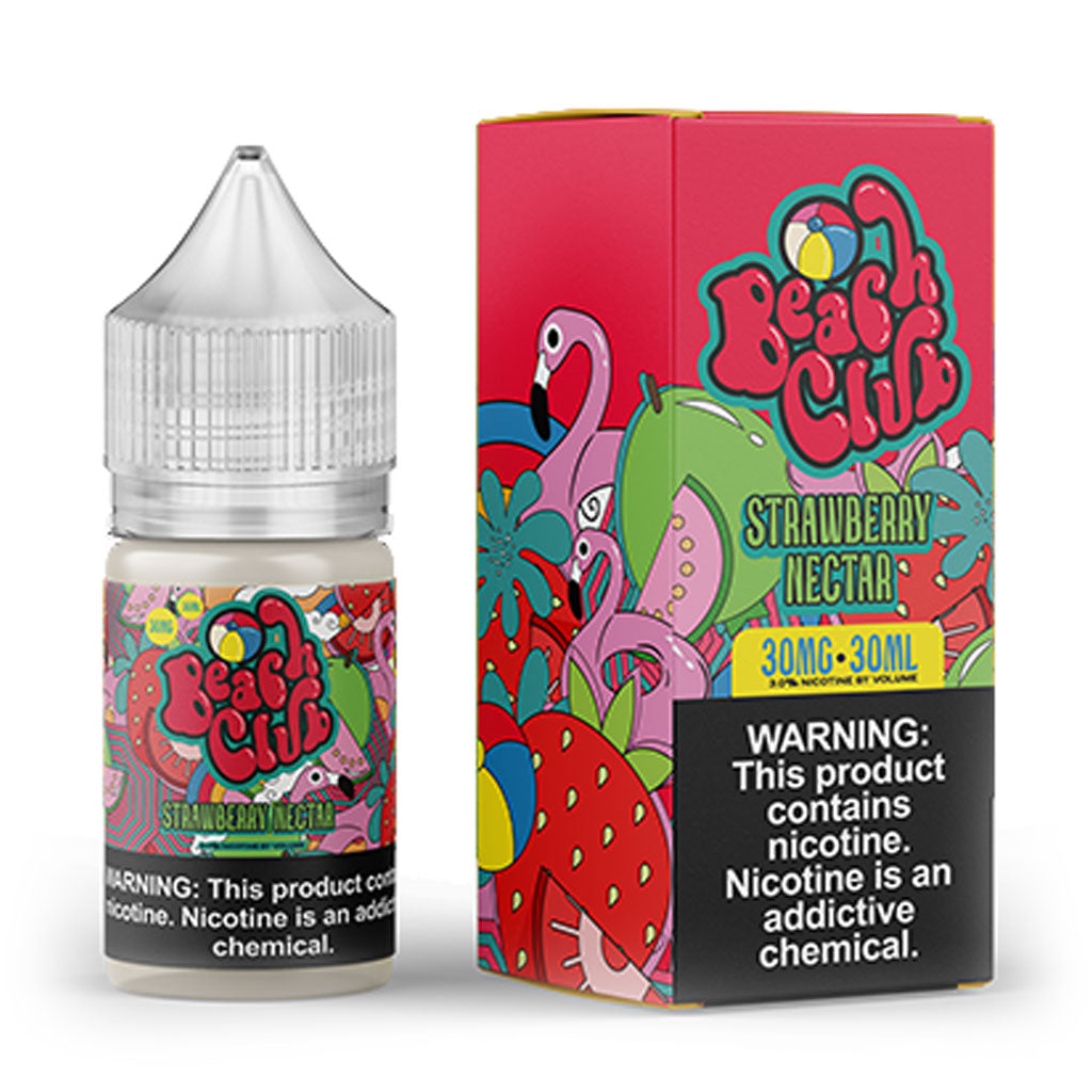 Beach Club Salt Nic - Strawberry Nectar (30ml)