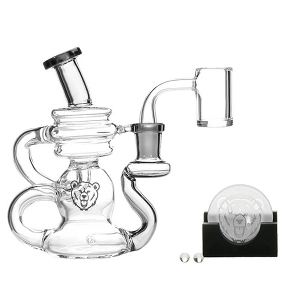 Bear Quartz - The Cycler Box Water Pipe