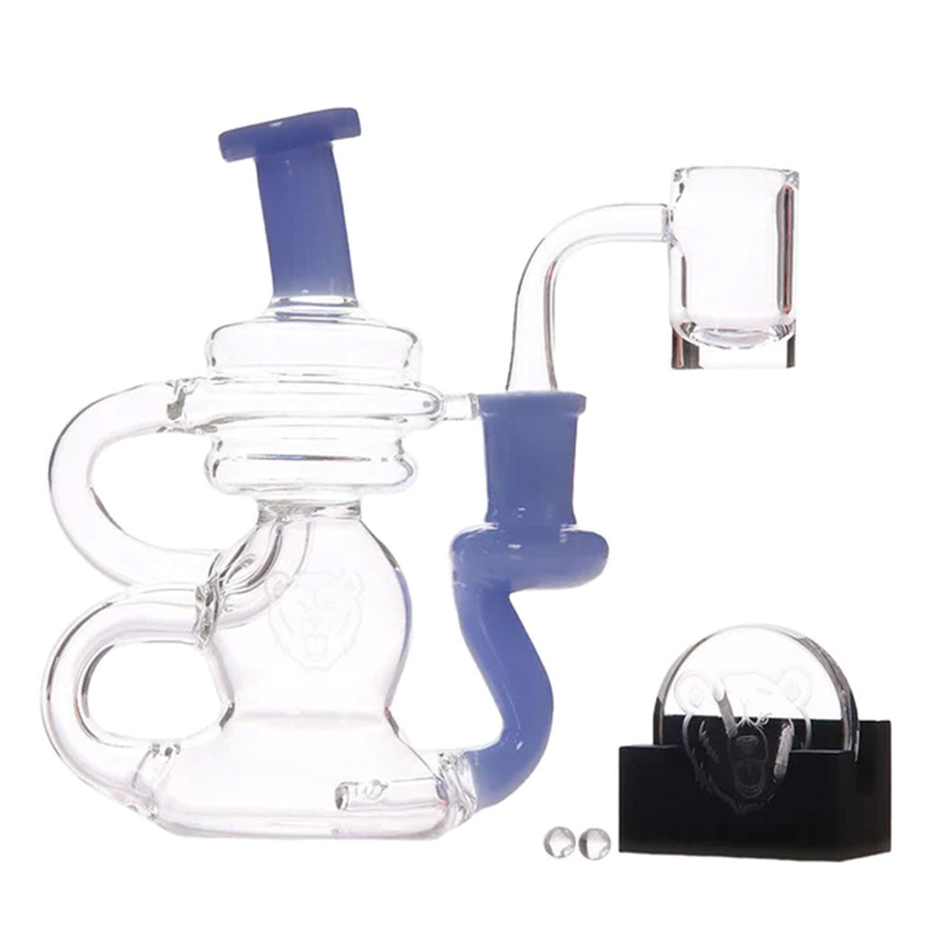 Bear Quartz - The Cycler Box Water Pipe