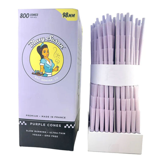 Blazy Susan - Purple 98mm Cones (800ct)