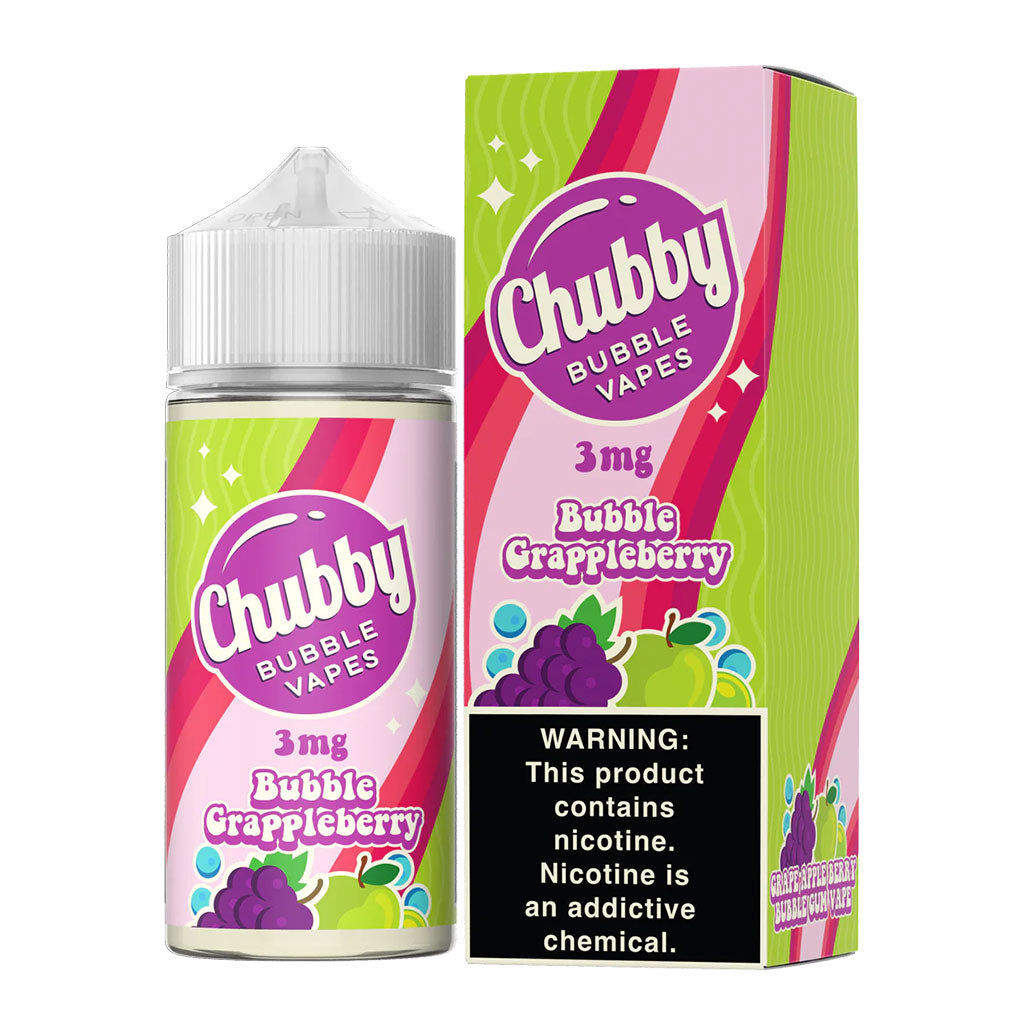 Chubby Bubbles E-Liquid (100mL) - Bubble Grappleberry