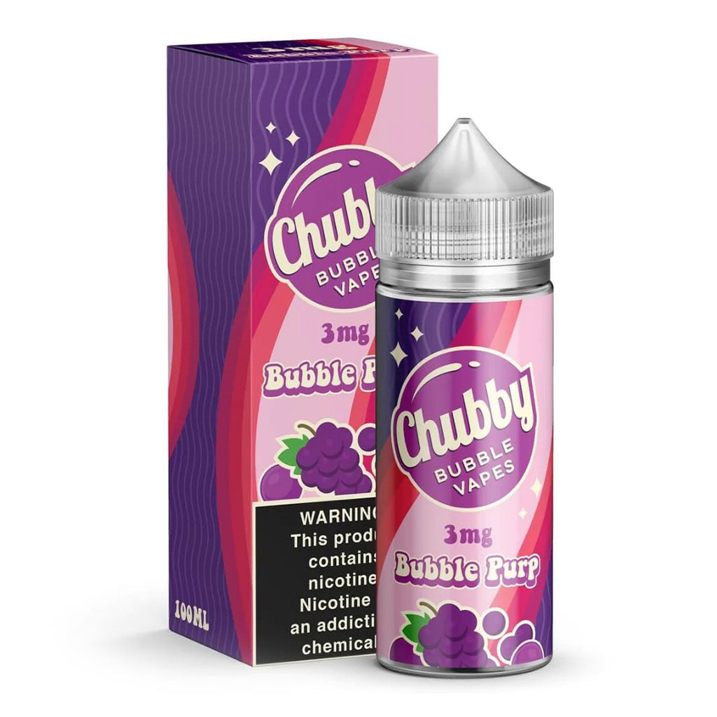 Chubby Bubbles E-Liquid (100mL) - Bubble Purp