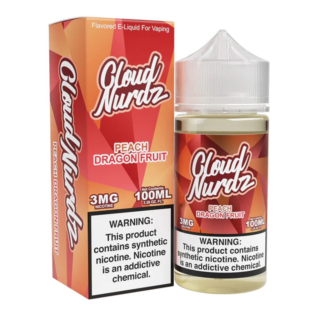 Cloud Nurdz E-Liquid - Peach Dragon Fruit