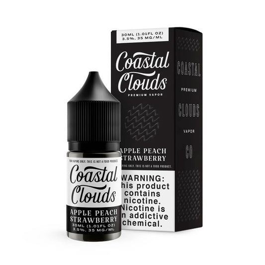 Coastal Clouds Salt Nic - Apple Peach Strawberry