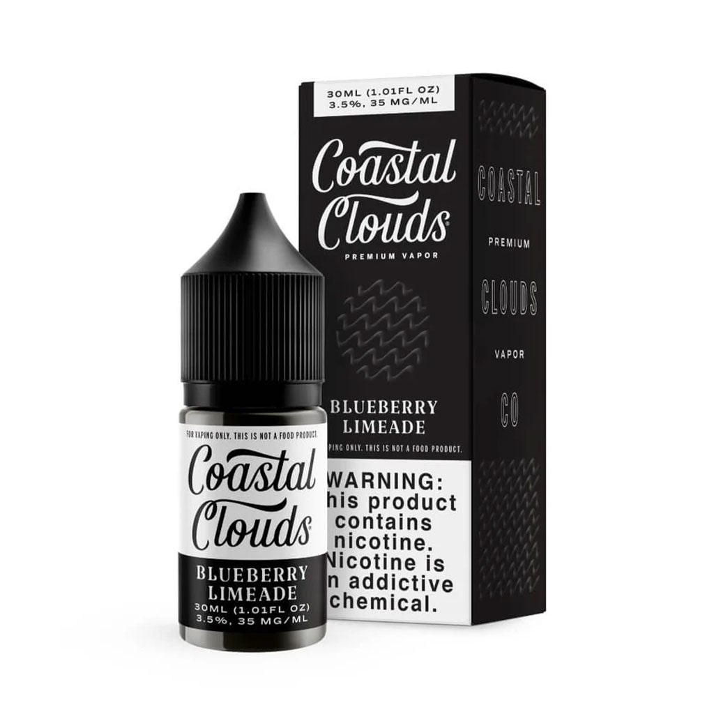 Coastal Clouds Salt Nic - Blueberry Limeade