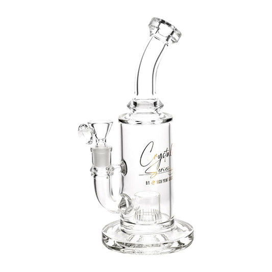 Crystal Series HPG - 10" Reinforced Slit Cut Perc Water Pipe