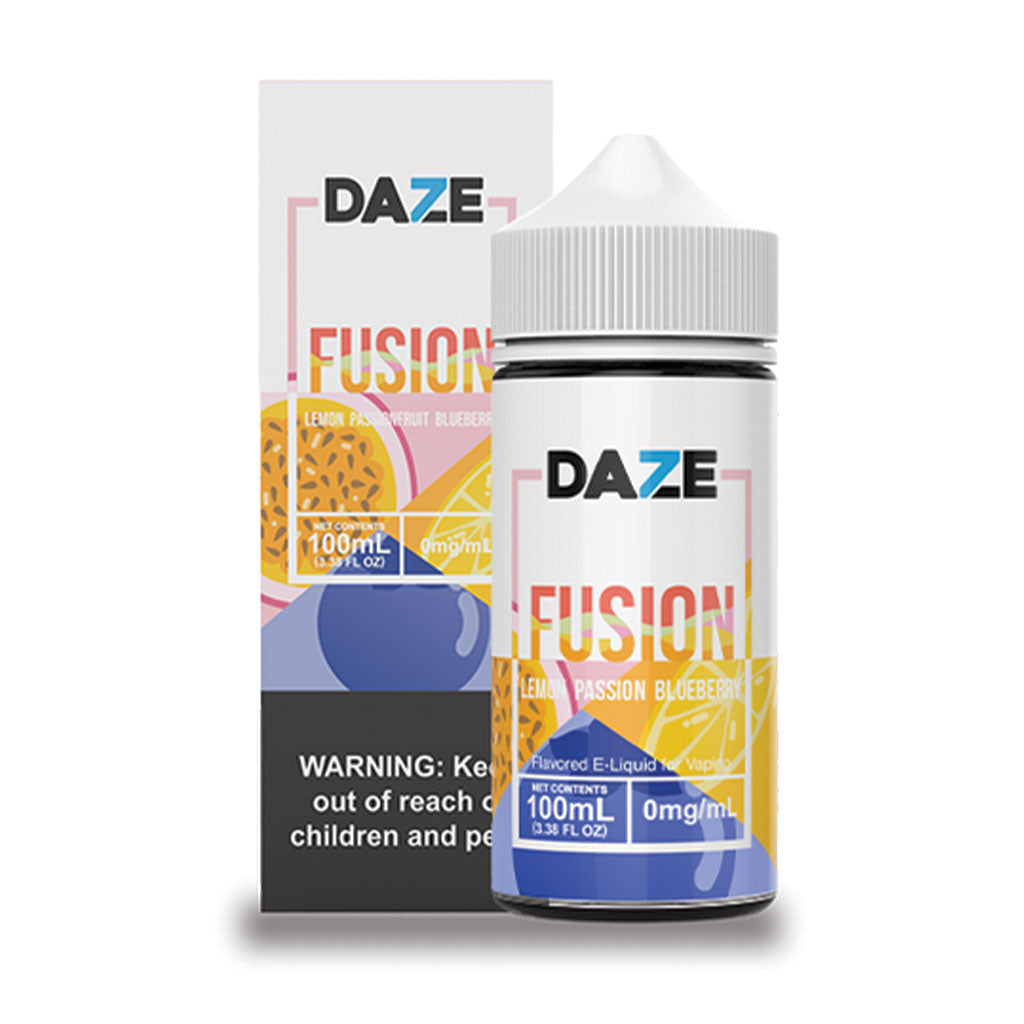 Daze Fusion Salt Nic - Lemon Passionfruit Blueberry
