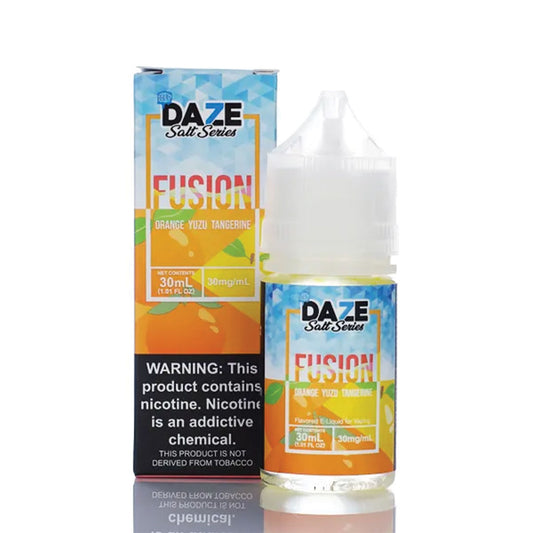 Daze Fusion Salt Nic - Orange Yuzu Tangerine ICED