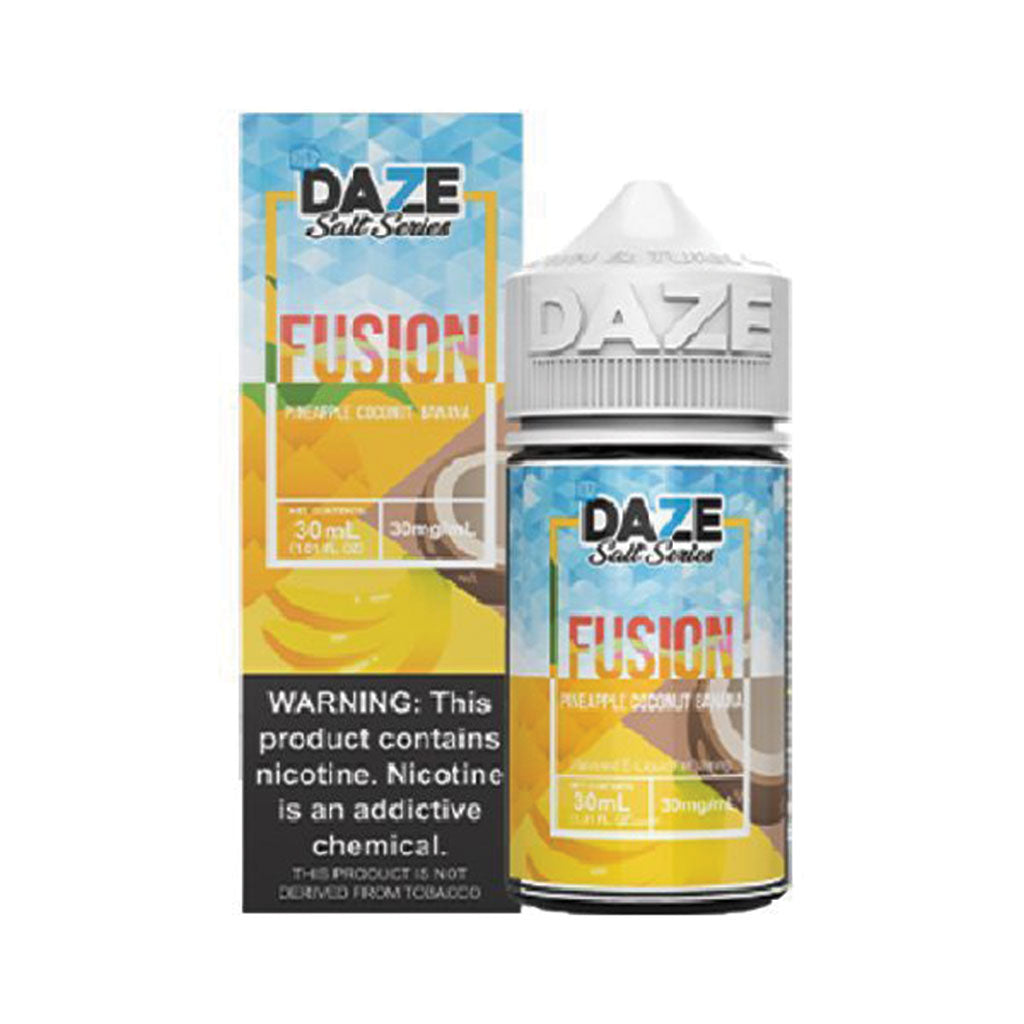 Daze Fusion Salt Nic - Pineapple Coconut Banana ICED