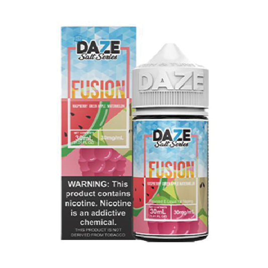 Daze Fusion Salt Nic - Raspberry Green Apple Watermelon ICED