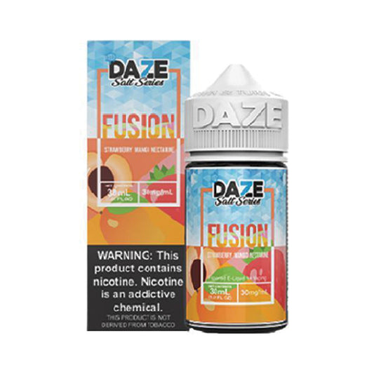 Daze Fusion Salt Nic - Strawberry Mango Nectarine ICED