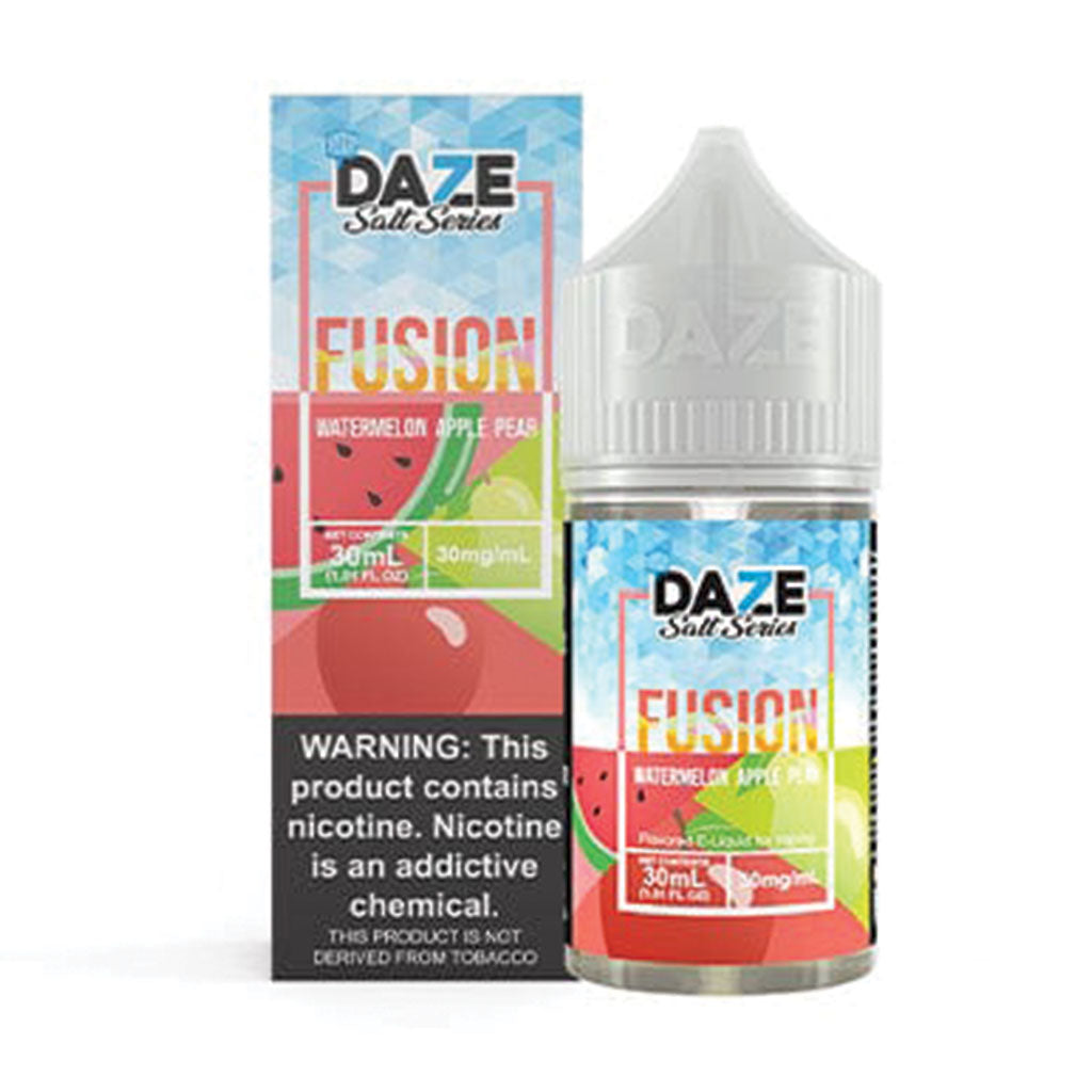 Daze Fusion Salt Nic - Watermelon Apple Pear ICED