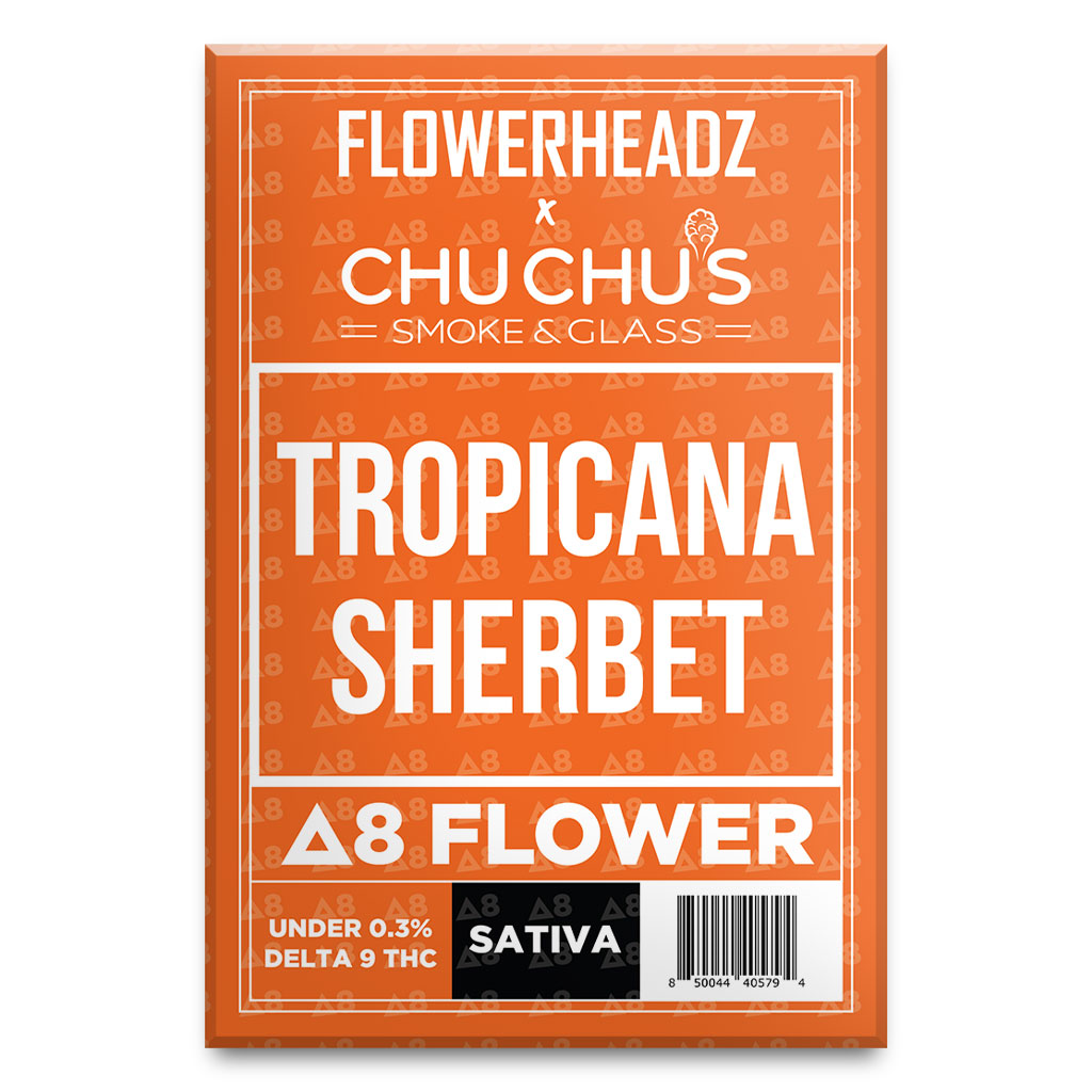 Flowerheadz - Tropicana Sherbert Delta 8 Flower
