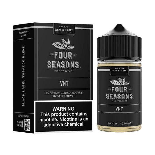 Four Seasons E-Liquid - Black Label VNT (60ml)