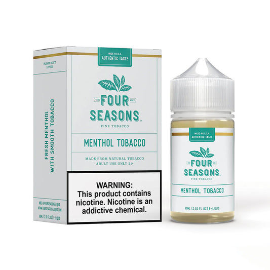 Four Seasons E Liquid - Menthol Tobacco