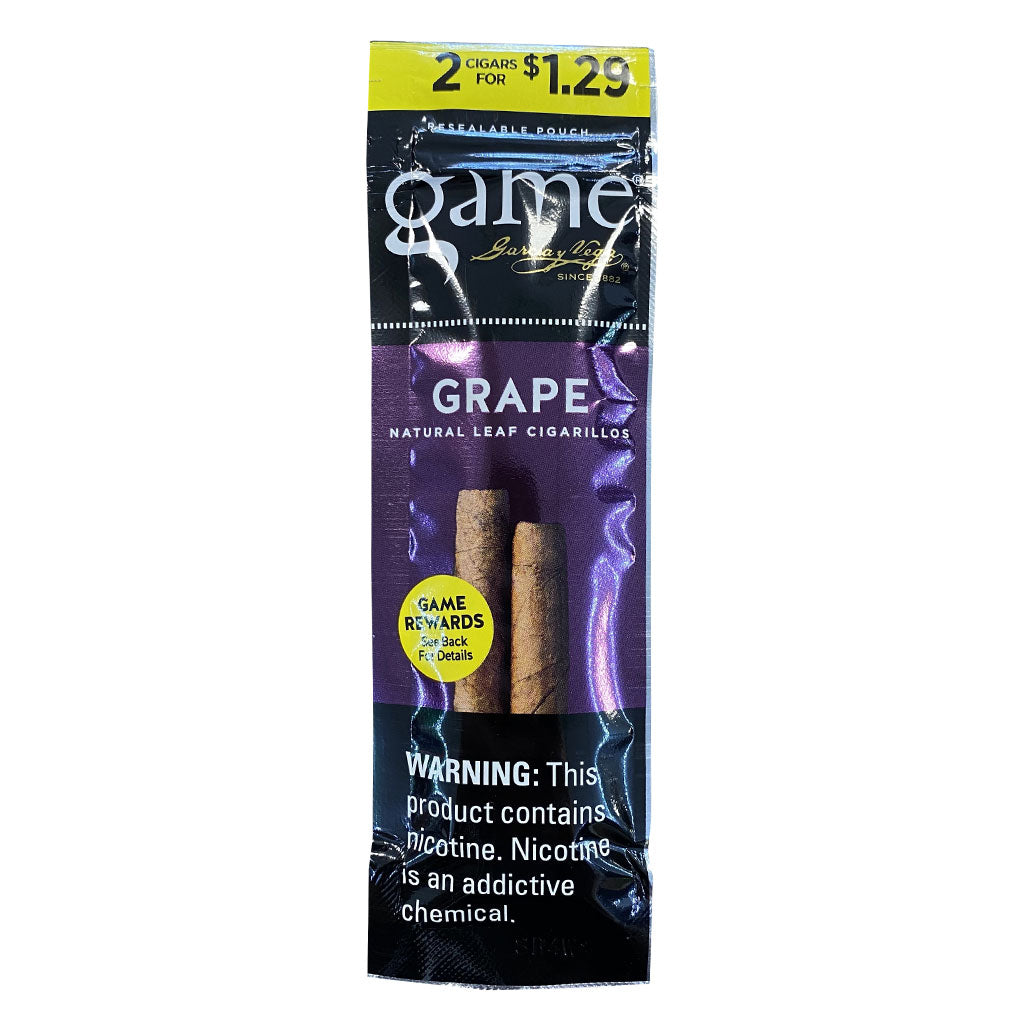 Game - 2 Pack Cigarillo ($1.29)