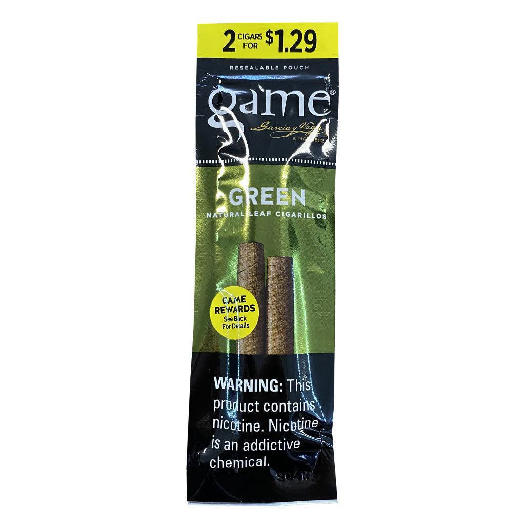 Game - 2 Pack Cigarillo ($1.29)