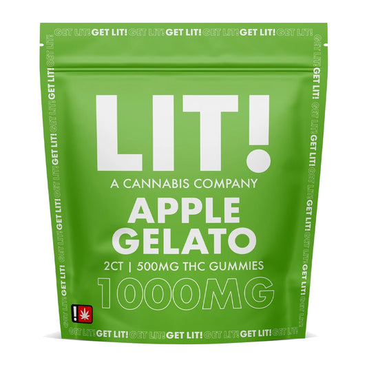 Get Lit! - 500mg THC Gummies (2ct)