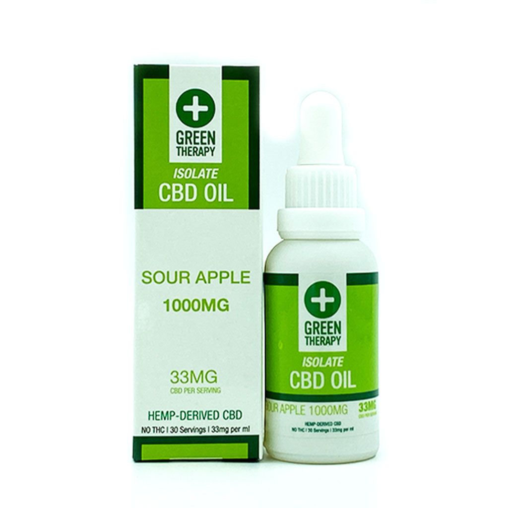 Green Therapy - CBD Isolate Oil (1000mg)