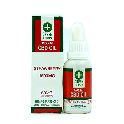 Green Therapy - CBD Isolate Oil (1500mg)