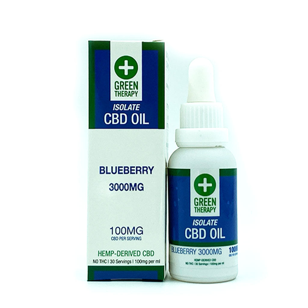Green Therapy - CBD Isolate Oil (3000mg)