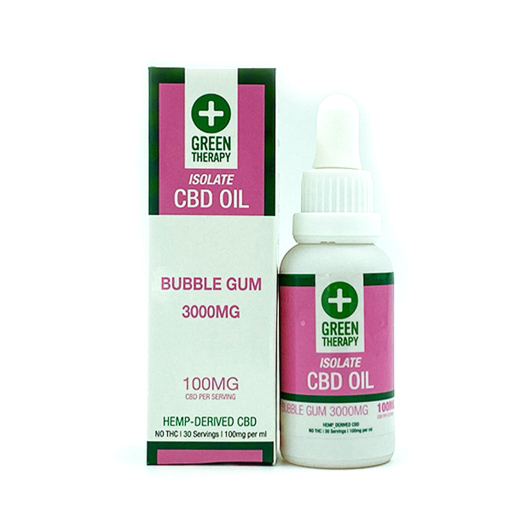 Green Therapy - CBD Isolate Oil (3000mg)