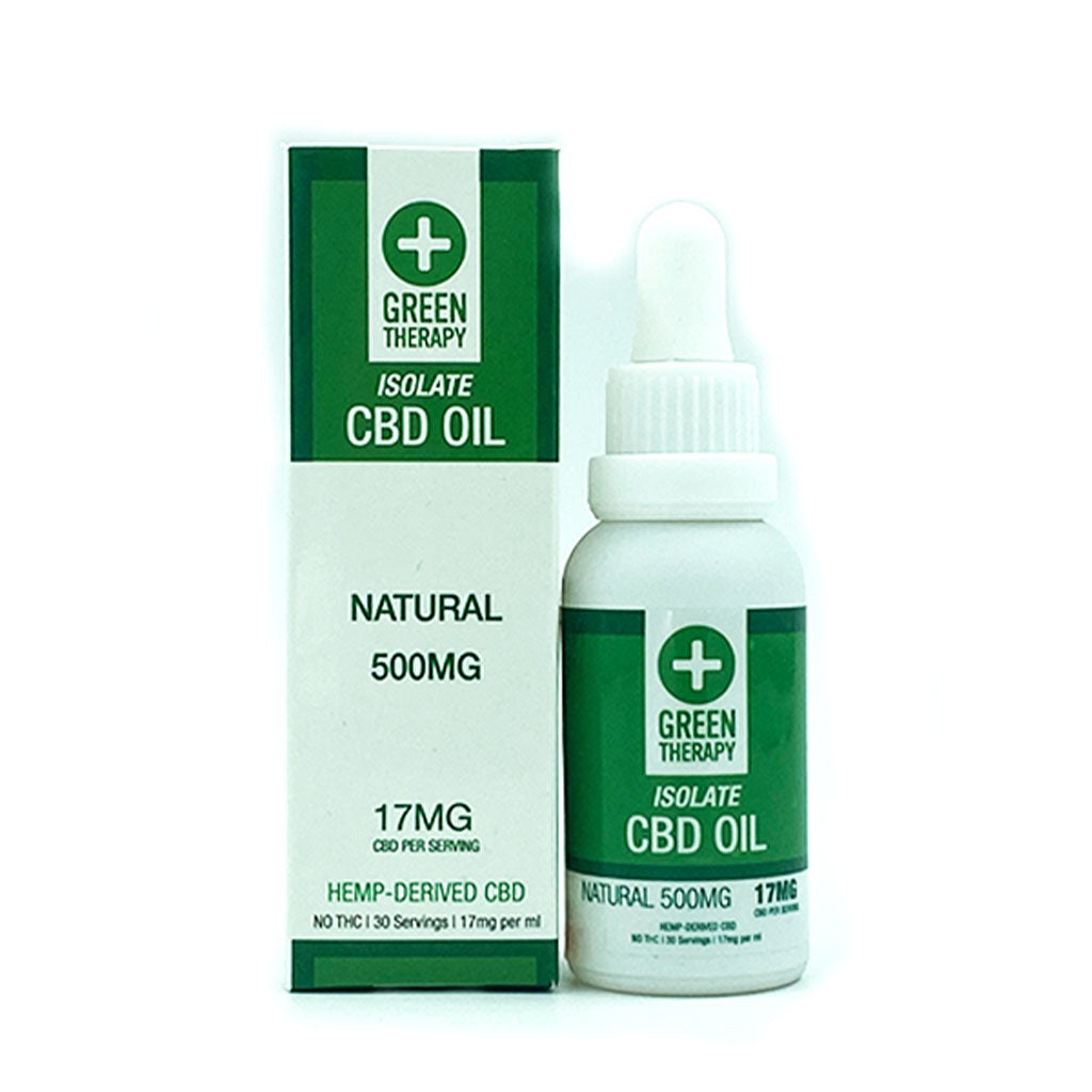 Green Therapy - CBD Isolate Oil (500mg)