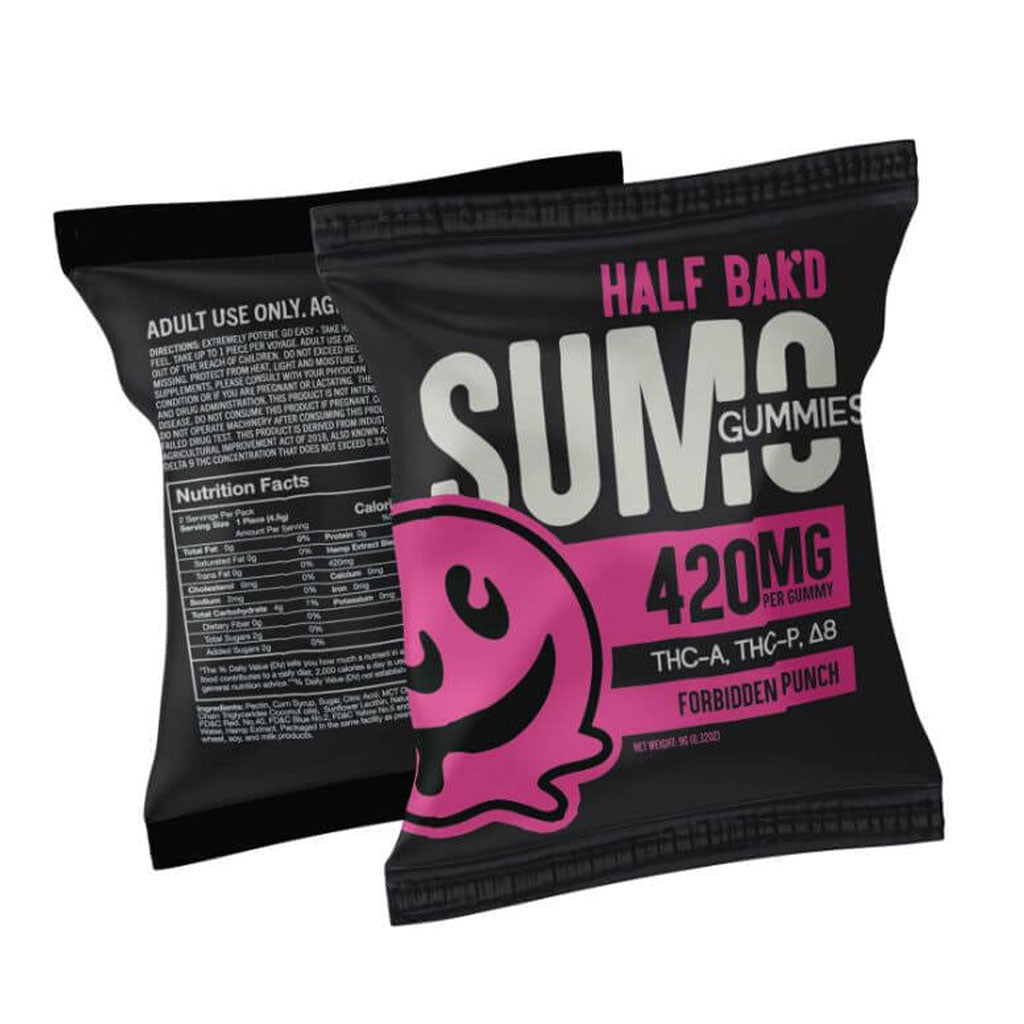 Half Bak'd - Sumo Gummies 420MG