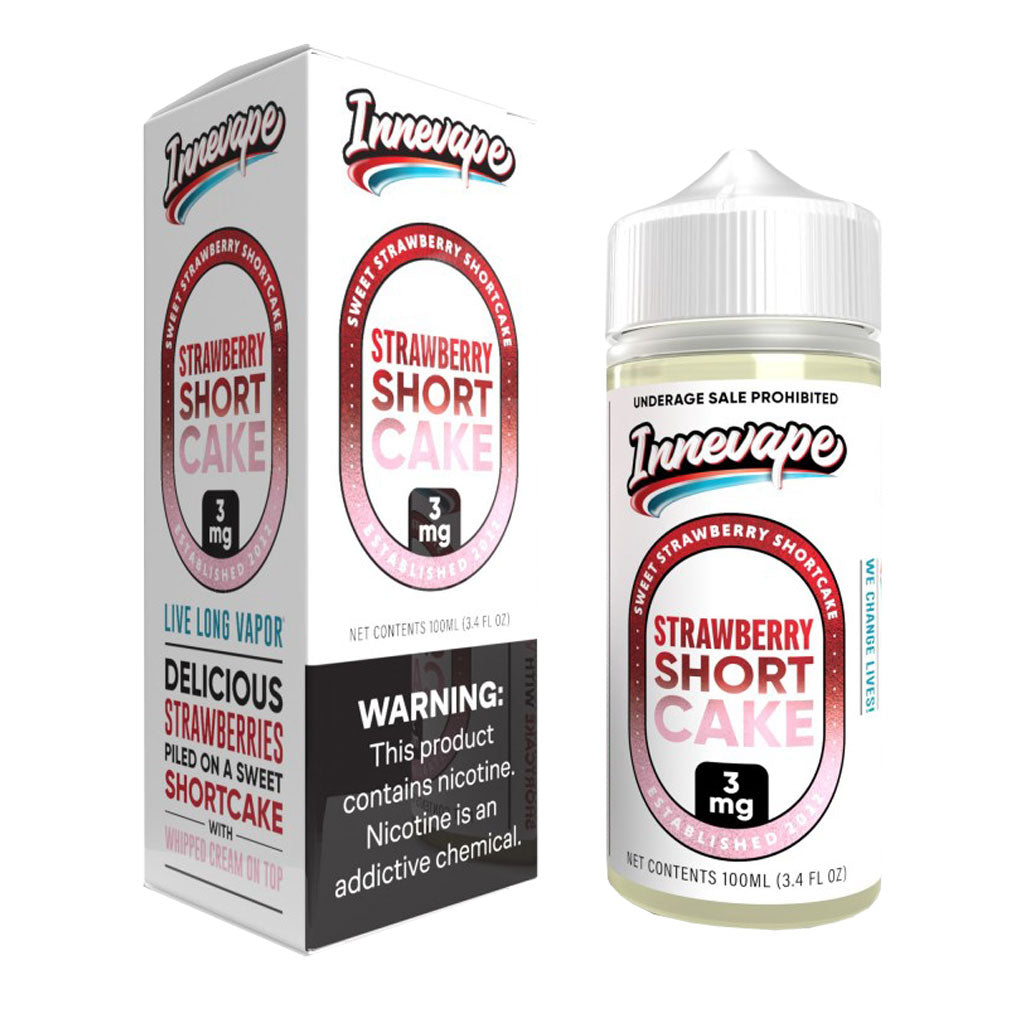 Innevape E Liquid -Strawberry Shortcake 100ml