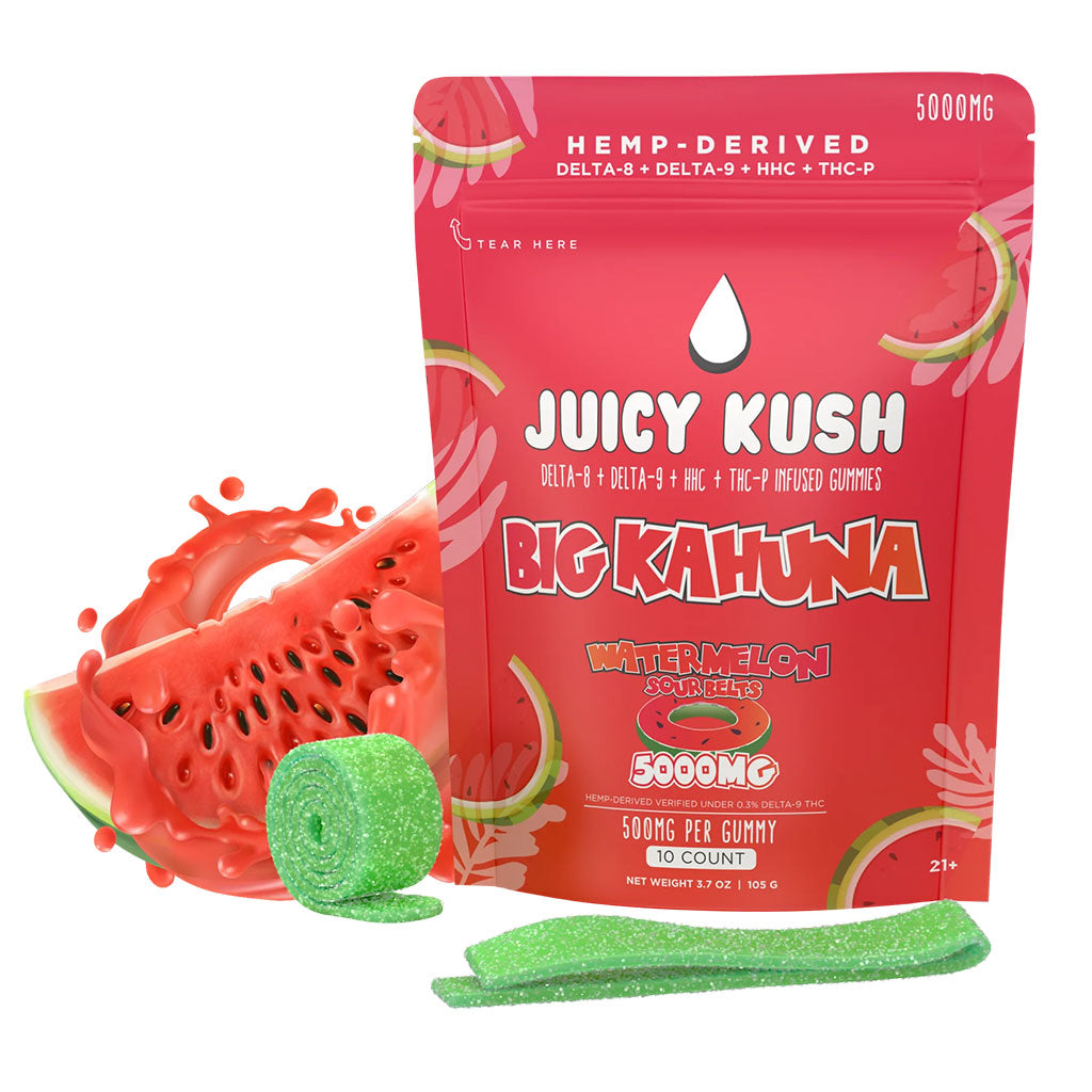 Juicy Kush - Big Kahuna 5000mg Edibles (Delta Blend)