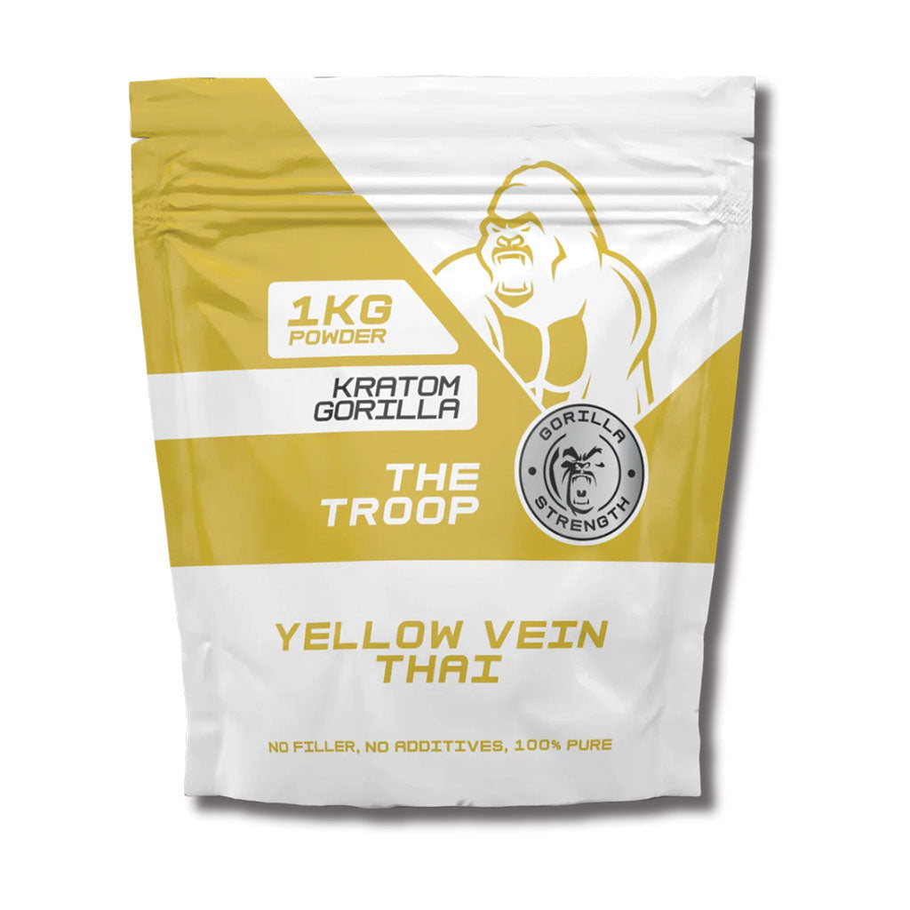 Kratom Gorilla - Yellow Thai Kratom Powder