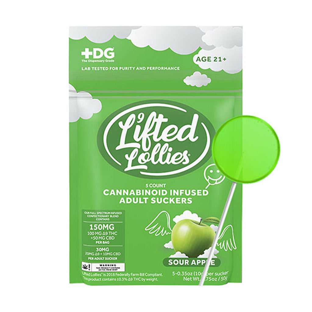 Lifted Lollies Cannabinoid Infused Suckers (30mg)