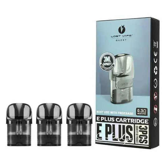 Lost Vape - E Plus Cartridge (3pk)