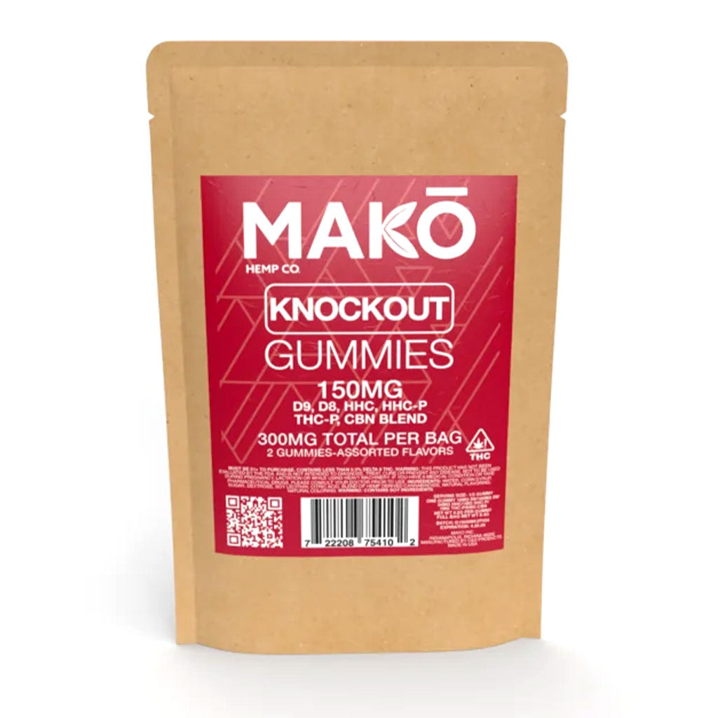 Mako - Delta Blend Knockout 150mg Edibles (2pk)