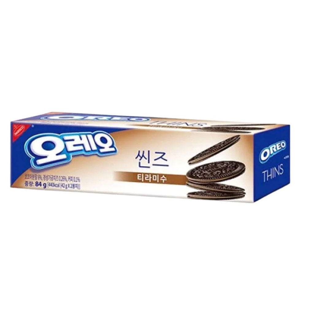 Oreo Thins - Tiramisu - Sandwich Cookies - Korea Edition