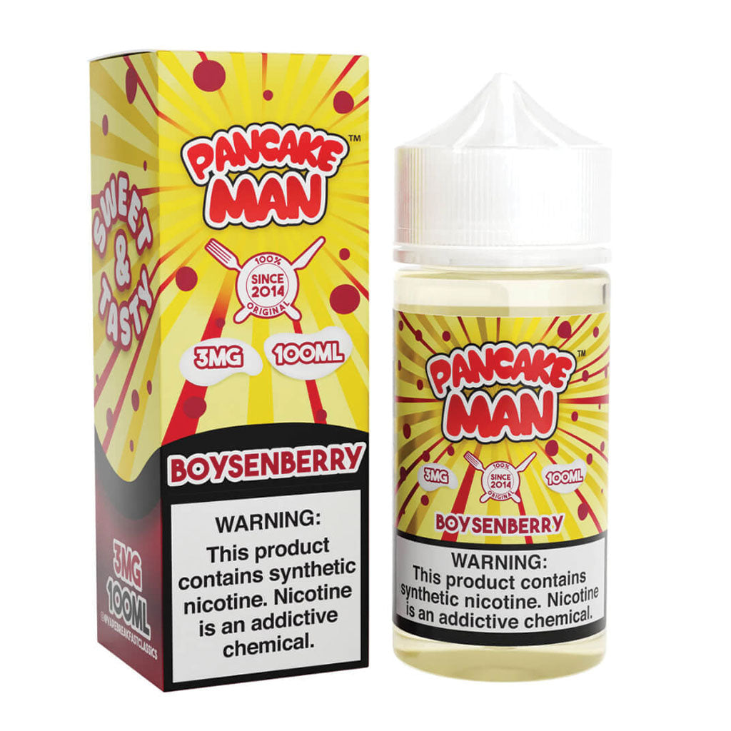 Pancake Man E-Liquid - Boysenberry (100ml)