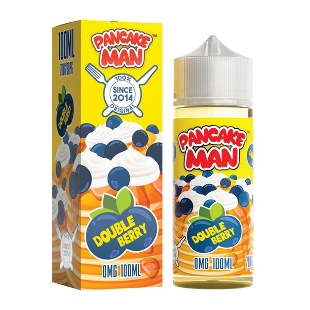 Pancake Man E-Liquid - Double Berry (100ml)