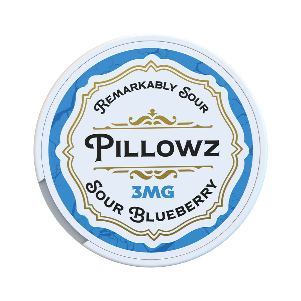 Pillowz -  Sour Blueberry Nicotine Pouches