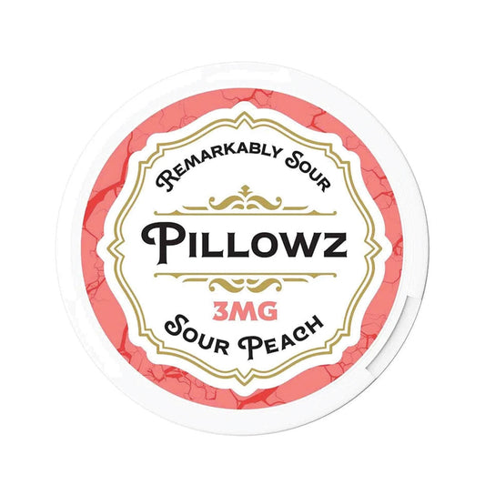 Pillowz -  Sour Peach Nicotine Pouches