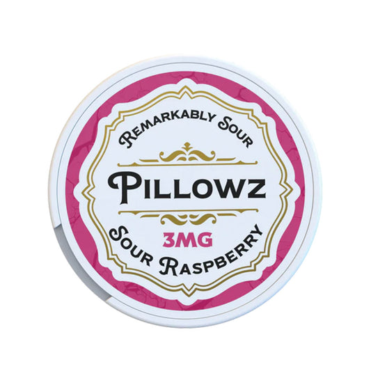 Pillowz -  Sour Raspberry Nicotine Pouches