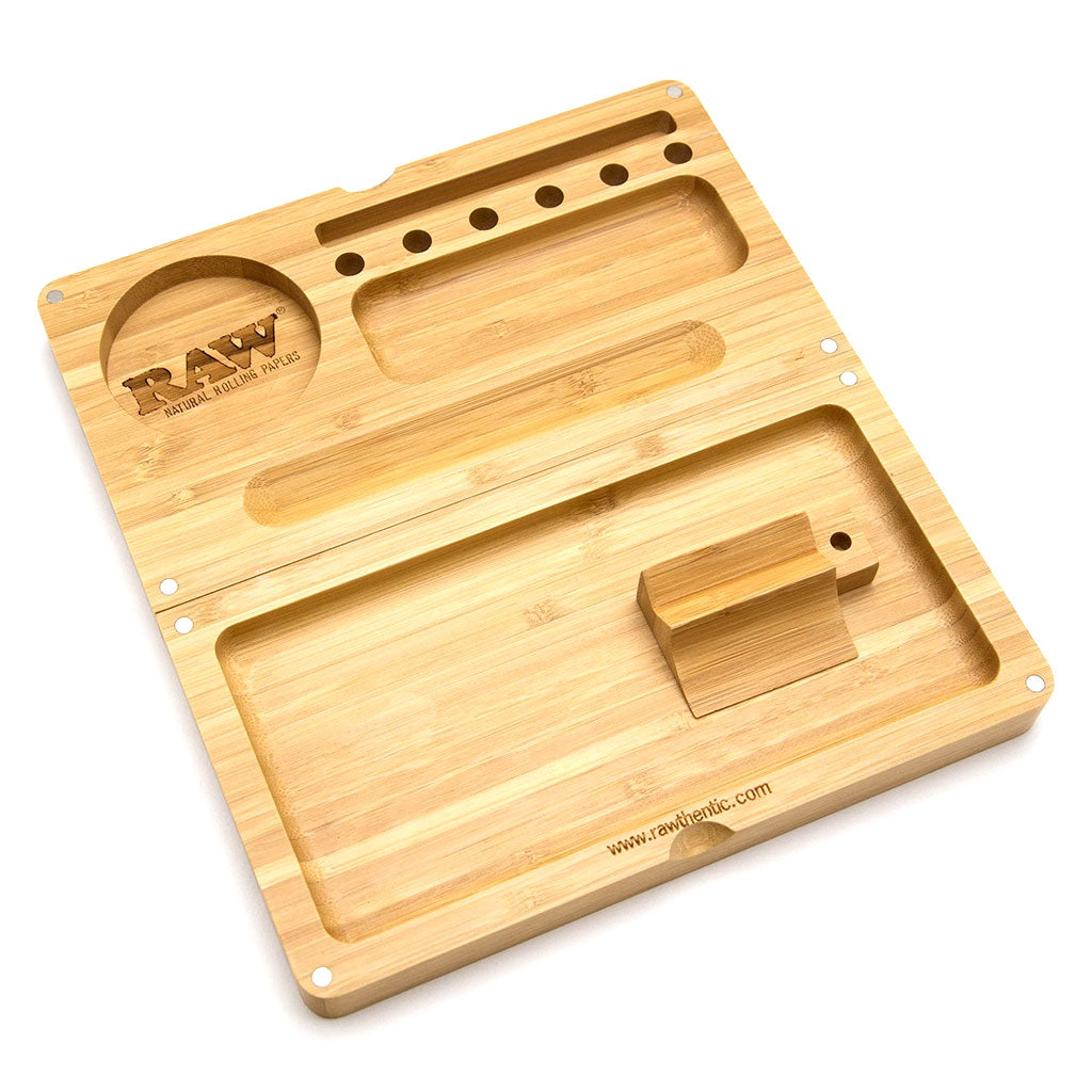 RAW - Bamboo Magnetic Rolling Tray