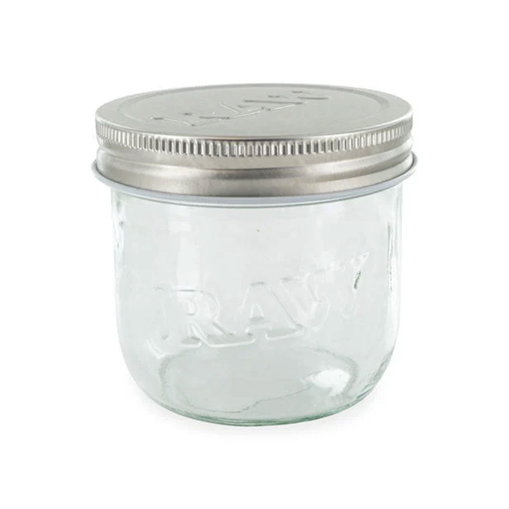 Raw Mason Jar w/ Smell Proof Case