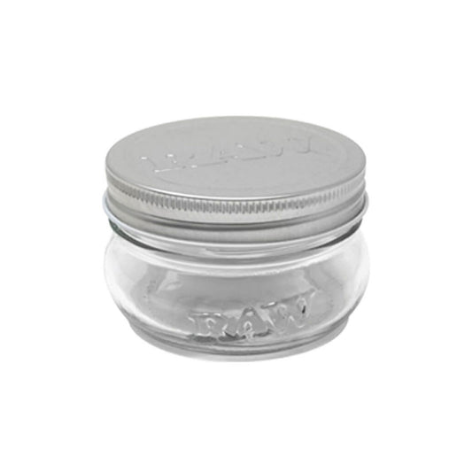 Raw Mason Jar w/ Smell Proof Case